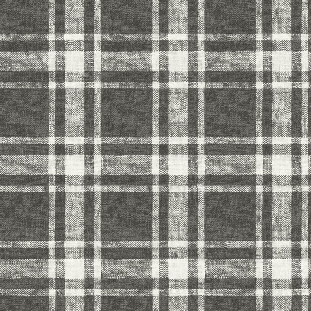Brewster Home Fashions Antoine Flannel Charcoal Wallpaper