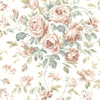 Brewster Home Fashions Manon Blush Rose Stitch Wallpaper