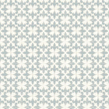 Brewster Home Fashions Remy Fleur Tile Teal Wallpaper