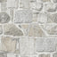 Brewster Home Fashions Axelle Light Grey Stone Wallpaper