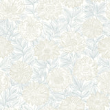 Brewster Home Fashions Faustin Neutral Floral Wallpaper
