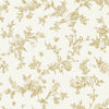 Brewster Home Fashions Nightingale Wheat Floral Trail Wallpaper