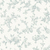 Brewster Home Fashions Nightingale Seafoam Floral Trail Wallpaper