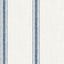 Brewster Home Fashions Linette Navy Fabric Stripe Wallpaper