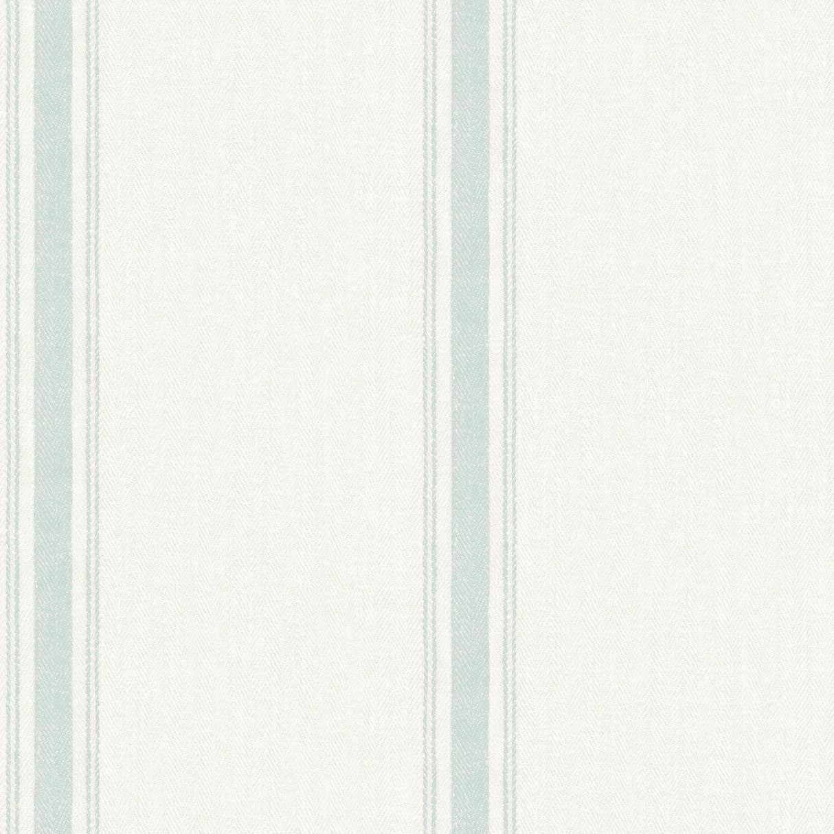 Brewster Home Fashions Linette Seafoam Fabric Stripe Wallpaper