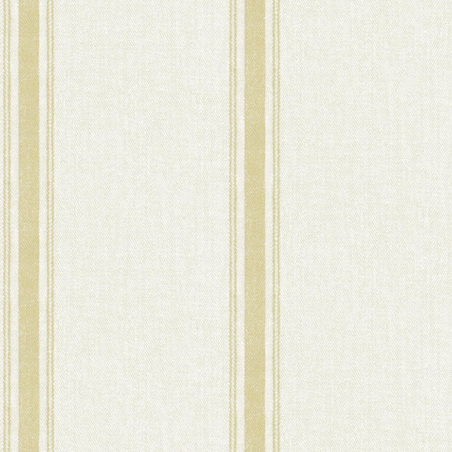 Brewster Home Fashions Linette Wheat Fabric Stripe Wallpaper