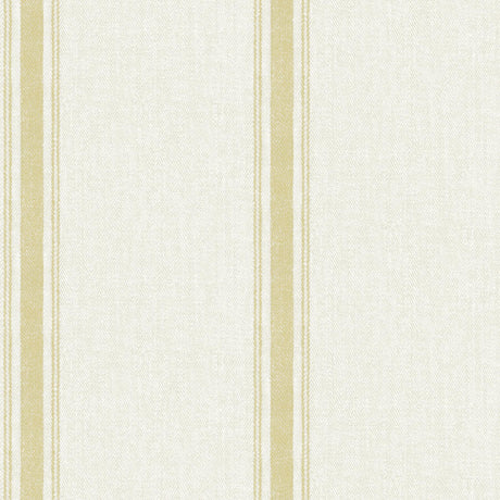 Brewster Home Fashions Linette Fabric Stripe Wheat Wallpaper