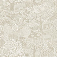 A-Street Prints Bygga Bo Light Grey Woodland Village Wallpaper