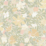 A-Street Prints Midsommar Floral Medley Pastel Wallpaper