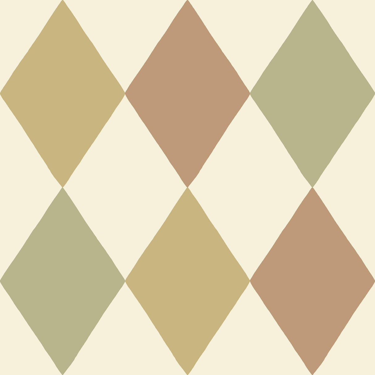 A-Street Prints Kalas Mustard Diamond Wallpaper