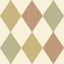 A-Street Prints Kalas Mustard Diamond Wallpaper