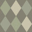 A-Street Prints Kalas Olive Diamond Wallpaper