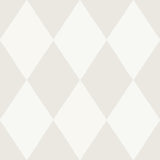 A-Street Prints Kalas Light Grey Diamond Wallpaper