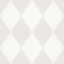 A-Street Prints Kalas Light Grey Diamond Wallpaper