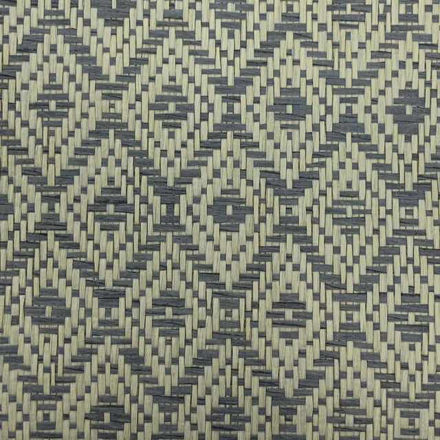 JF Fabrics 2706 Navy/Blue/Cream (67) Wallpaper