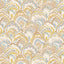 JF Fabrics 8159 Rust/Yellow/Blue/Mauve (15) Wallpaper