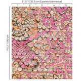 JF Fabrics 8192 Orange/Rust (47) Mural