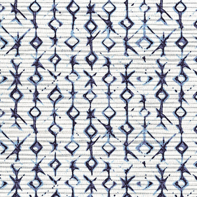 JF Fabrics 9221 Blue/Silver (63) Wallpaper