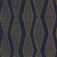 JF Fabrics 9223 Blue/Copper (68) Wallpaper