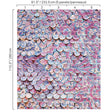JF Fabrics 9230 Purple (57) Mural