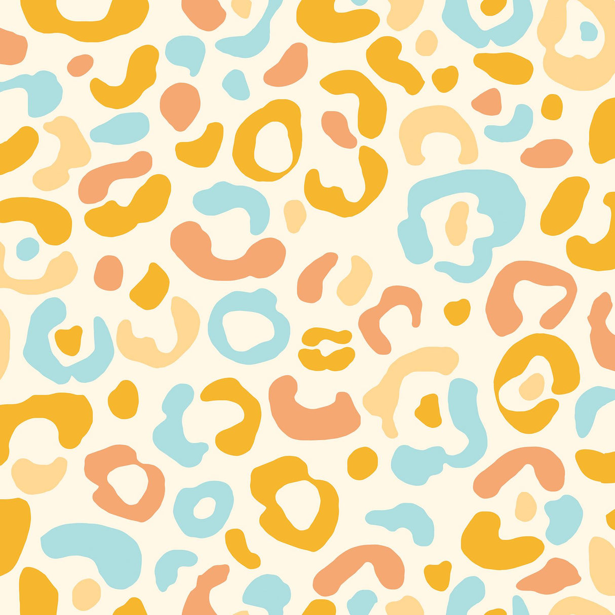 Brewster Home Fashions Leopard Spots Peel & Stick Multi Warm Wallpaper