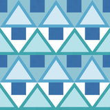 Brewster Home Fashions Blue Madaket Geometric Peel & Stick Wallpaper