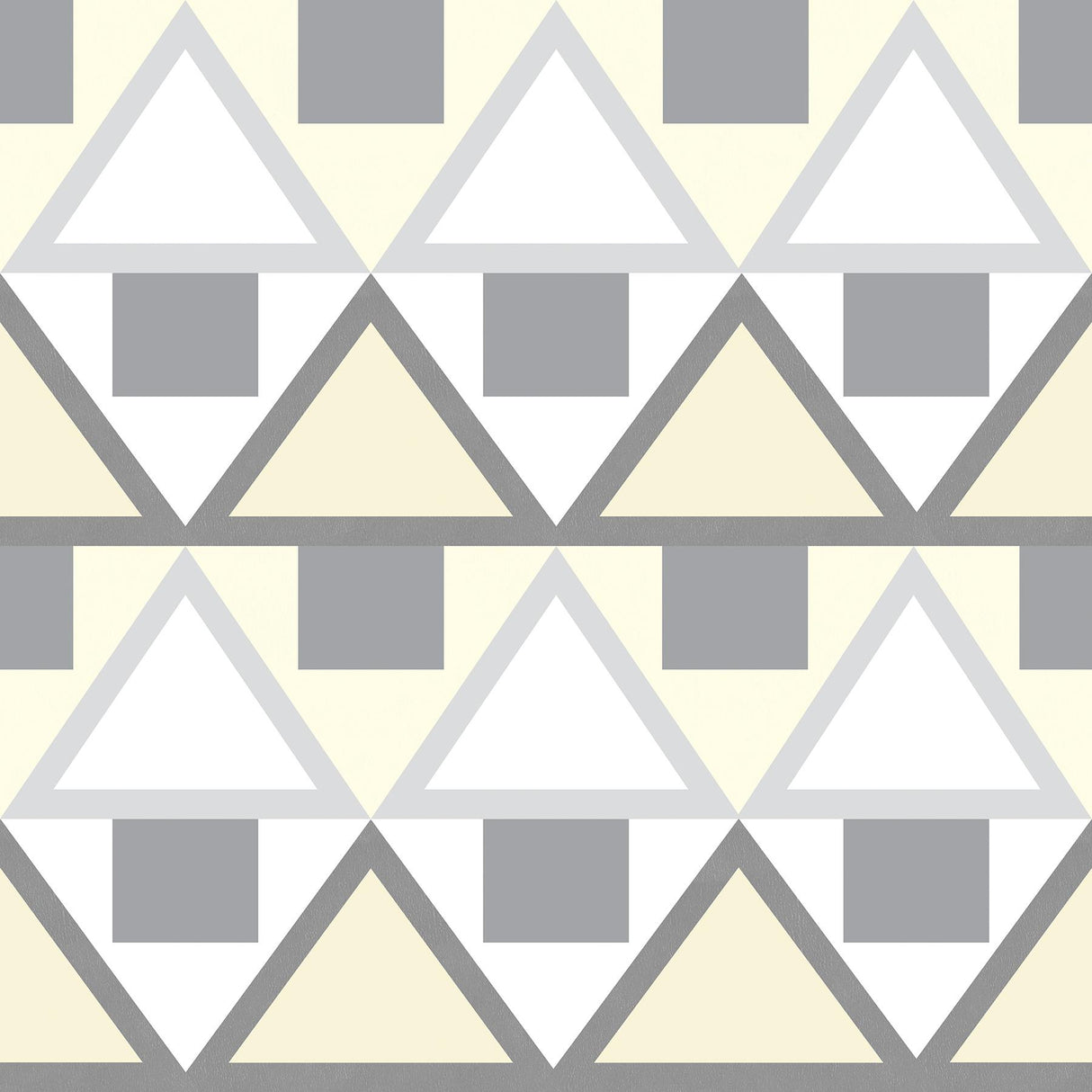 Brewster Home Fashions Madaket Geometric Peel & Stick Grey Wallpaper