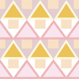 Brewster Home Fashions Pink Madaket Geometric Peel & Stick Wallpaper