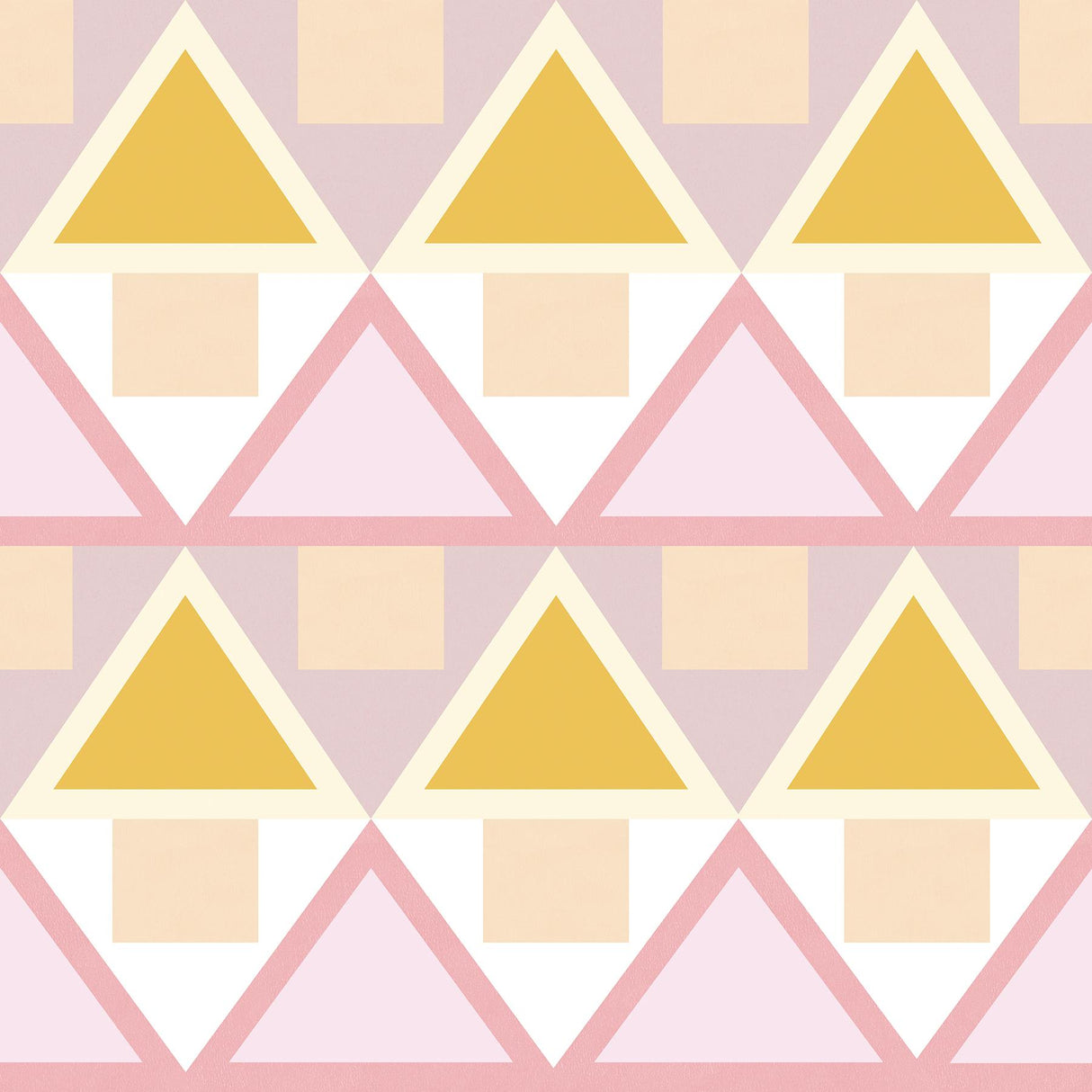 Brewster Home Fashions Madaket Geometric Peel & Stick Pink Wallpaper