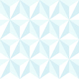 Brewster Home Fashions Adella Sky Blue Geometric Wallpaper