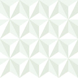 Brewster Home Fashions Adella Sage Geometric Wallpaper