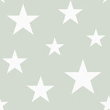 Brewster Home Fashions Amira Stars Sage Wallpaper