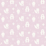 Brewster Home Fashions Bitsy Woodland Pink Wallpaper