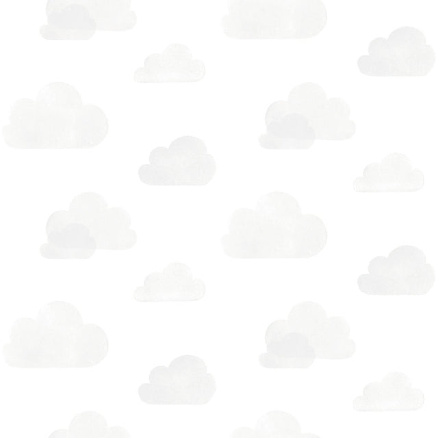 Brewster Home Fashions Irie Grey Clouds Wallpaper