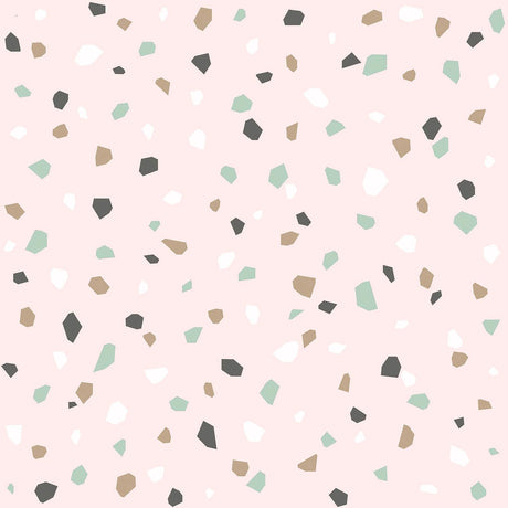 Brewster Home Fashions Ona Terrazzo Pink Wallpaper