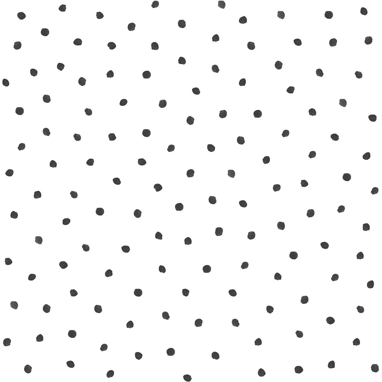 Brewster Home Fashions Pixie Black Dots Wallpaper