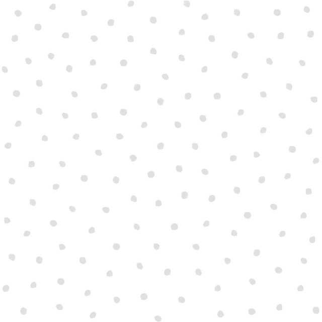 Brewster Home Fashions Pixie Grey Dots Wallpaper