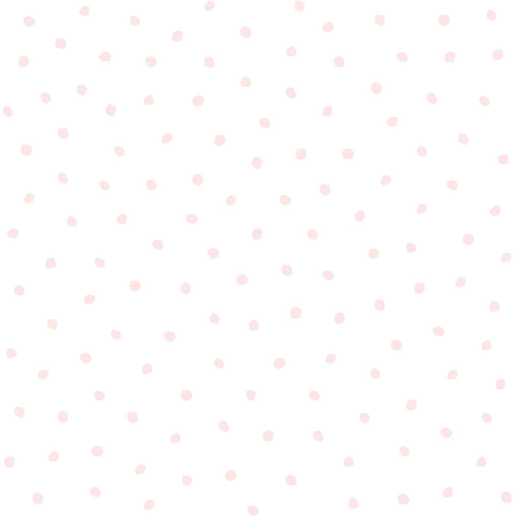 Brewster Home Fashions Pixie Pink Dots Wallpaper