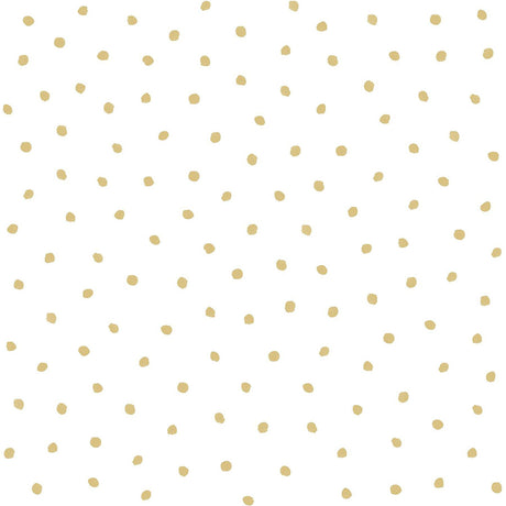 Brewster Home Fashions Pixie Dots Gold Wallpaper