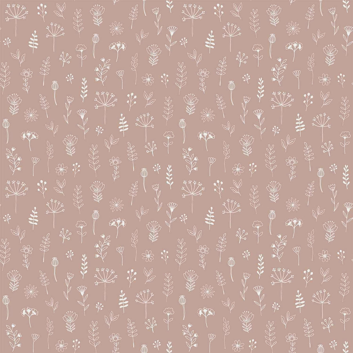Brewster Home Fashions Tatula Floral Rose Wallpaper