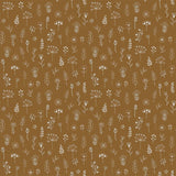 Brewster Home Fashions Tatula Floral Chestnut Wallpaper