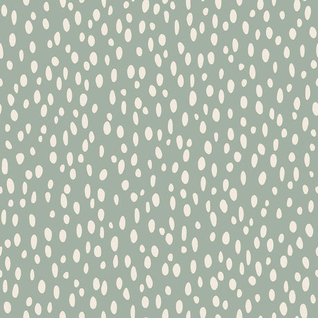 Brewster Home Fashions Willa Dots Moss Wallpaper