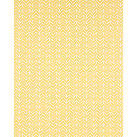 Schumacher Chevron Indoor/Outdoor Yellow Fabric