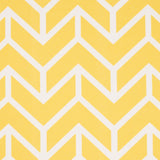 Schumacher Chevron Indoor/Outdoor Yellow Fabric