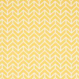Schumacher Chevron Indoor/Outdoor Yellow Fabric