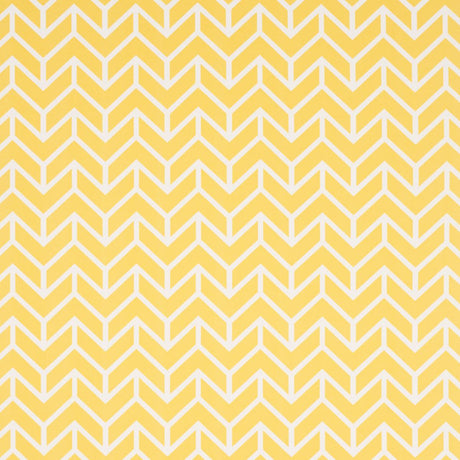 Schumacher Chevron Indoor/Outdoor Yellow Fabric
