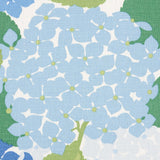 Schumacher Hydrangea Porcelain Fabric