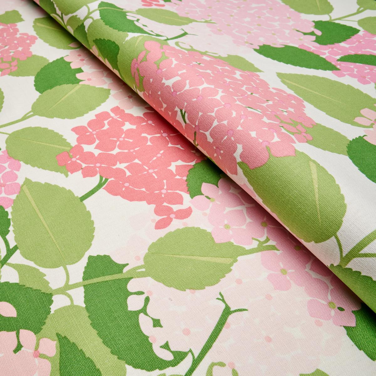 Schumacher Hydrangea Petal Fabric