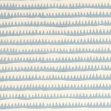Schumacher Corfu Hand Printed Stripe Sky Fabric