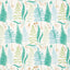 Schumacher Halcott Indoor/Outdoor Aqua Fabric